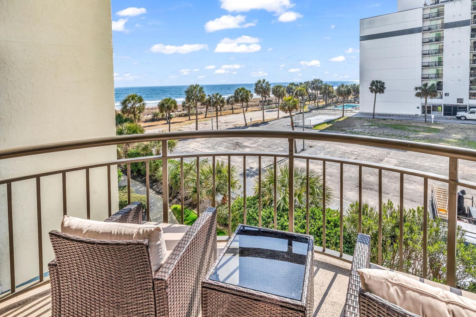 Oceanfront Condo Steps To The Beach W No Resort Fees Миртл-Бич Экстерьер фото